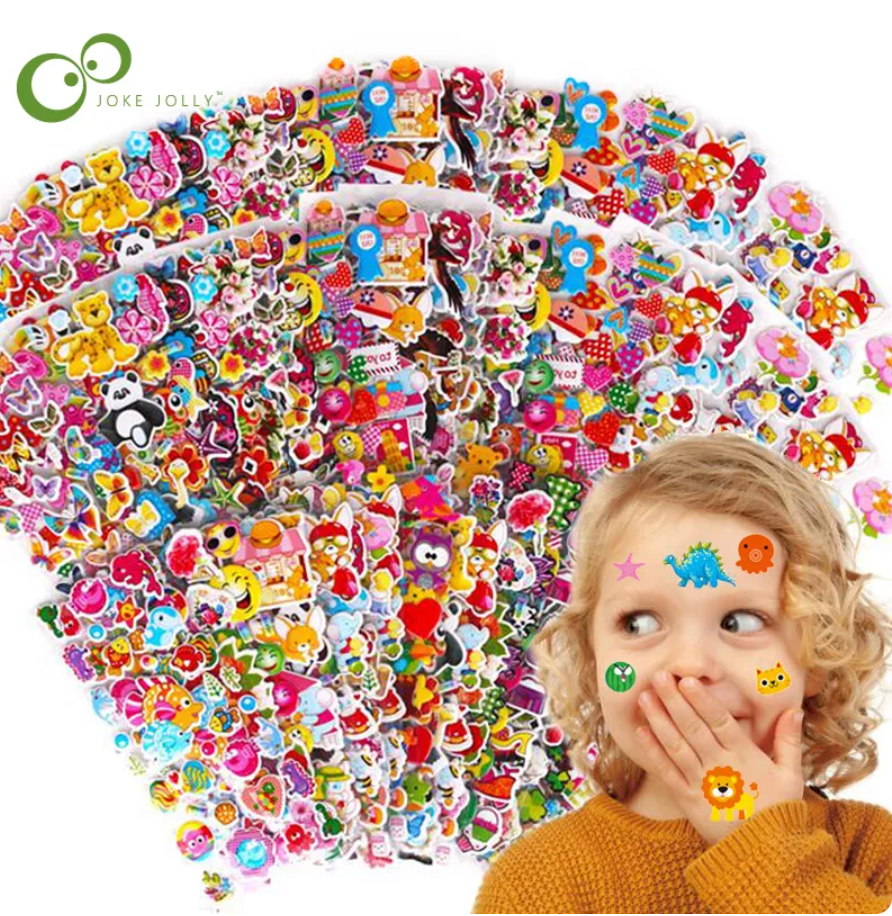 kids birthday giveaway stickers 