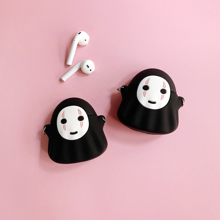 Paper Bear Shop Kawaii Kaonashi airpod case