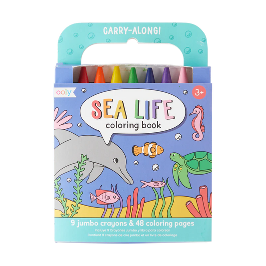 Carry Along Coloring Book - Sea Life