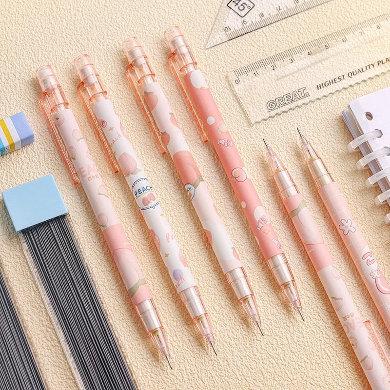 Honey Peach Cute Mechanical Pencil 