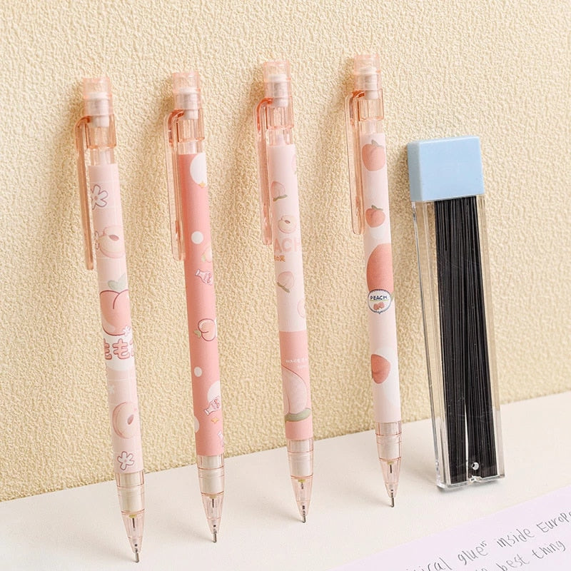 Honey Peach Cute Mechanical Pencil 