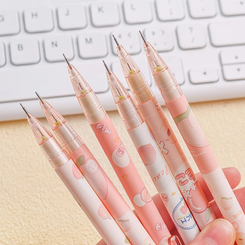 Honey Peach Cute Mechanical Pencil 