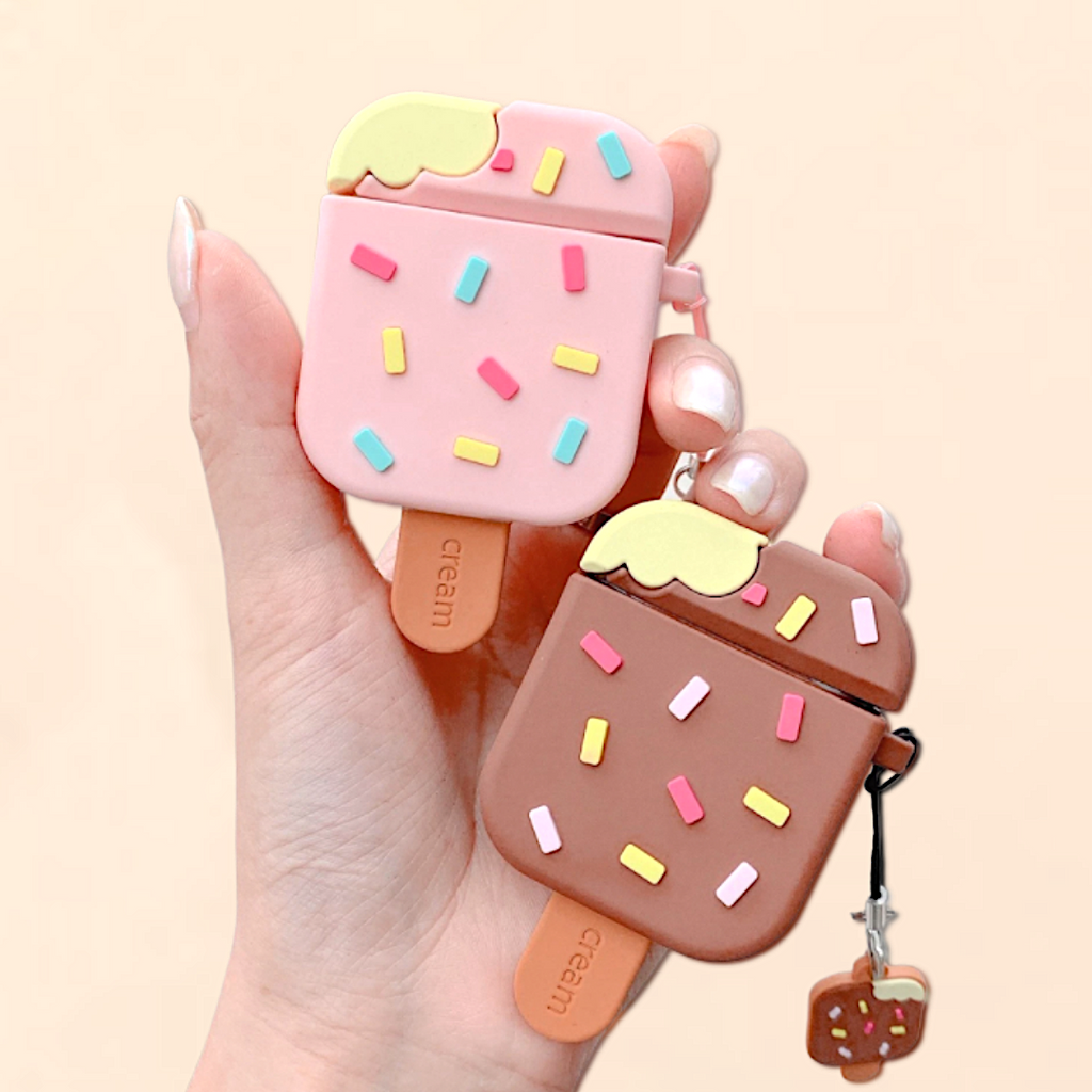 Paper Bear Shop Kawaii Popsicle AirPod Case