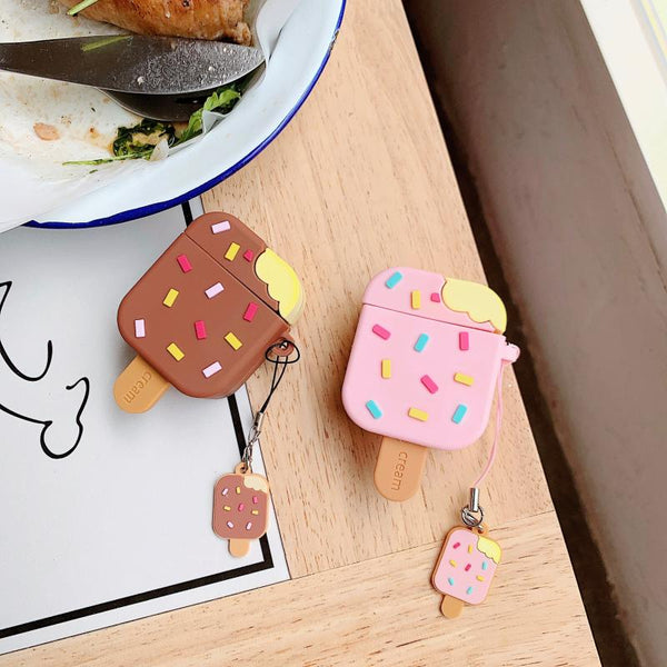 Paper Bear Shop Kawaii Popsicle AirPod Case