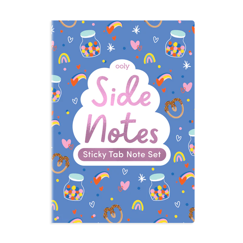 Side Notes Sticky Tab Note Pad - Happy Day