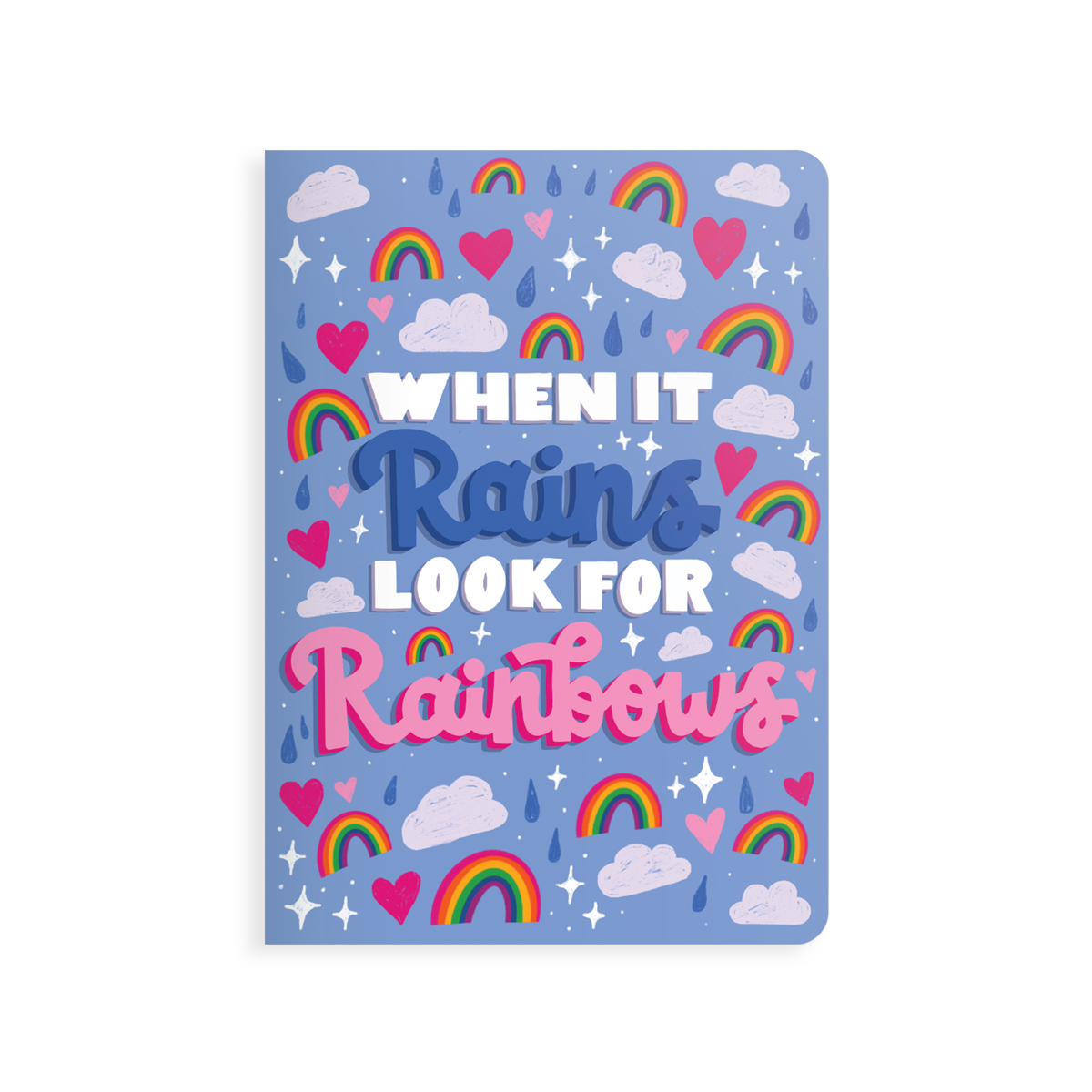 Paper Bear Shop OOLY Jot-It! Look for Rainbows Notebook