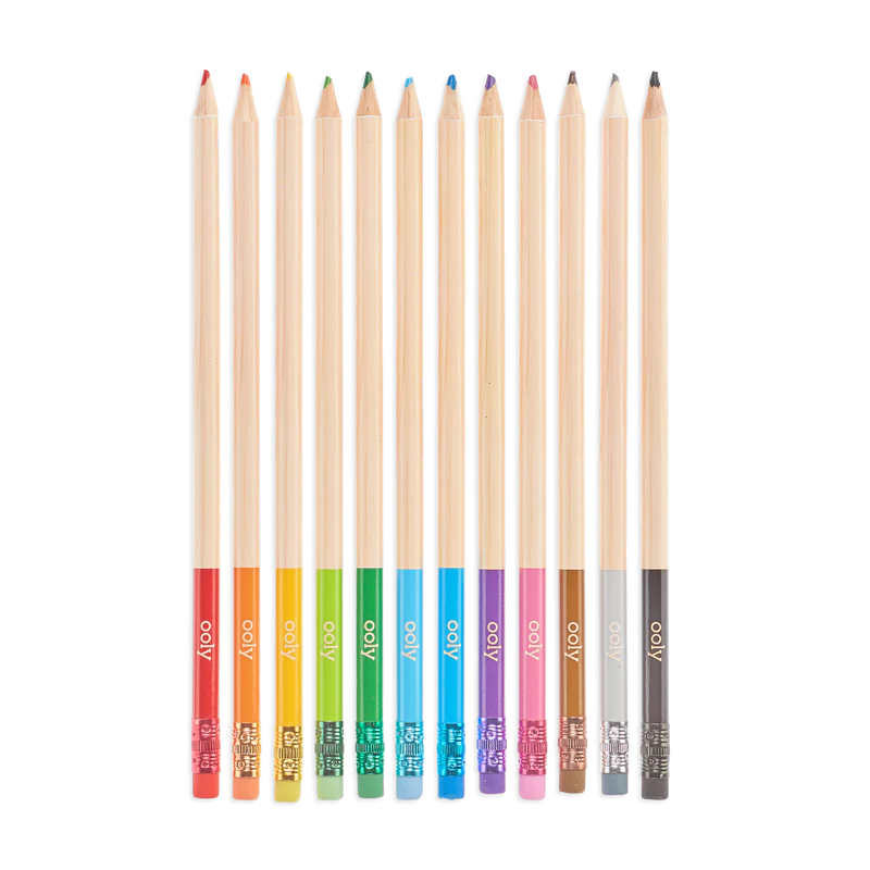 UnMistakeAbles Erasable Colored Pencils - Set of 12