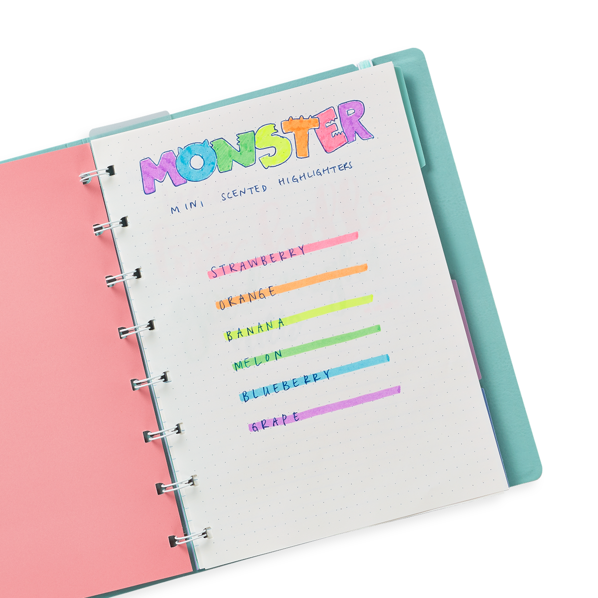Paper Bear Shop OOLY Mini Monster Scented Highlighter Markers