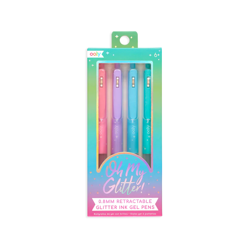 Oh, My Glitter! Gel Pens - Set of 4