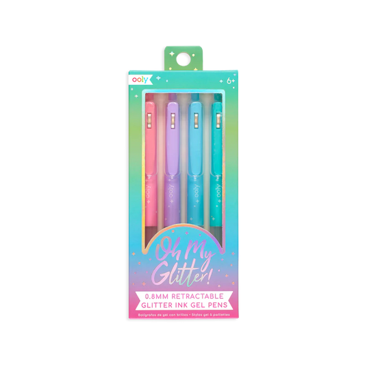 Oh, My Glitter! Gel Pens - Set of 4