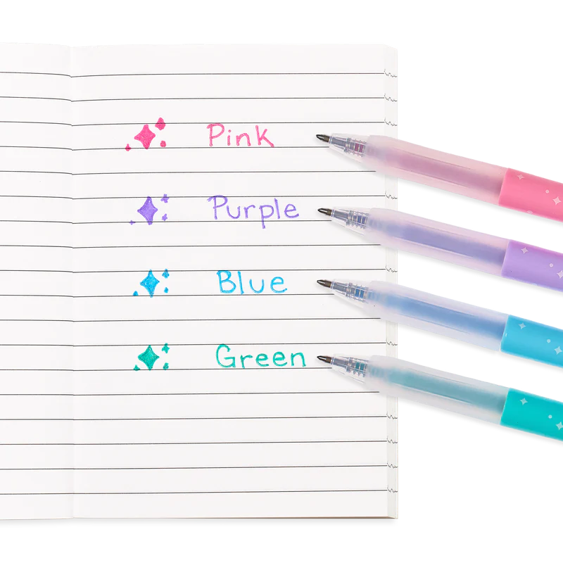 Oh, My Glitter! Gel Pens - Set of 4