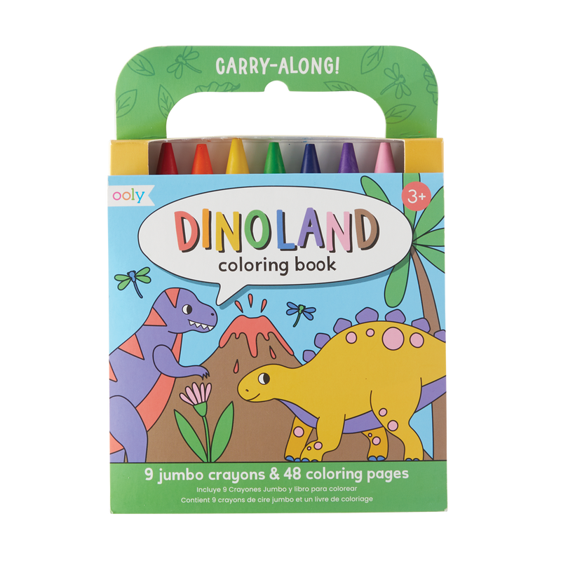 Carry Along Coloring Book - Dinoland