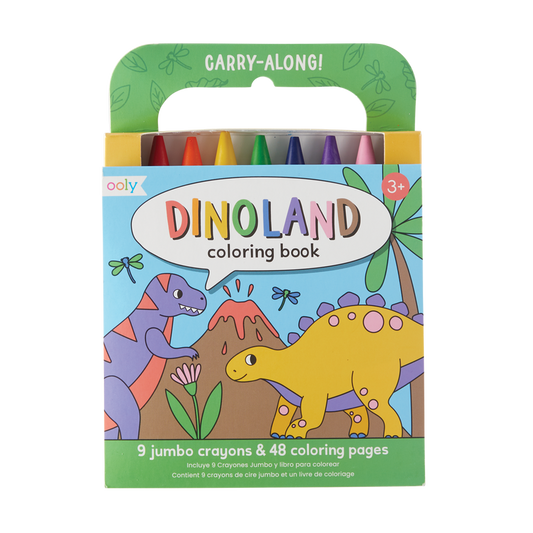 Carry Along Coloring Book - Dinoland