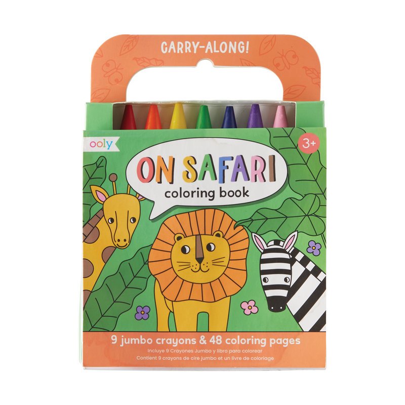Carry Along Coloring Book - On Safari
