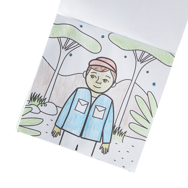 Carry Along Coloring Book - On Safari
