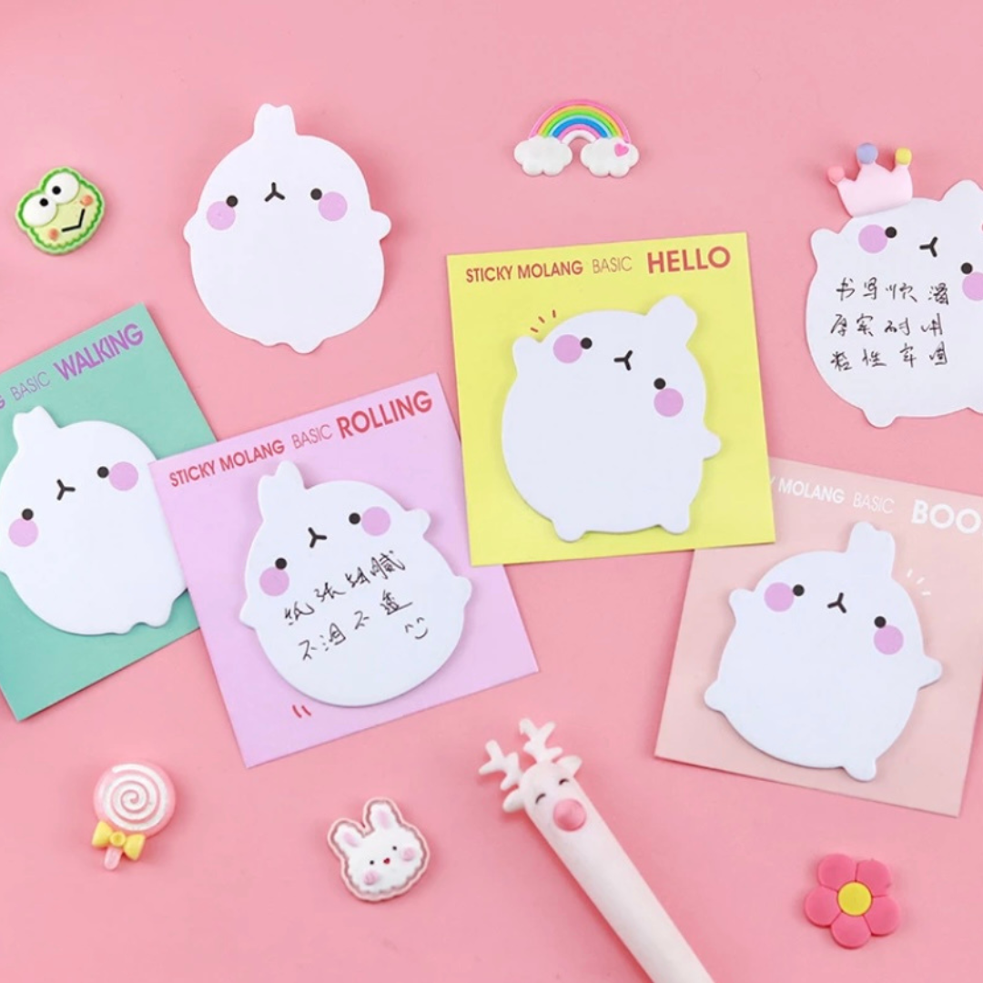 Cute rabbit sticky notes