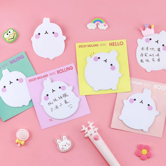 Cute rabbit sticky notes