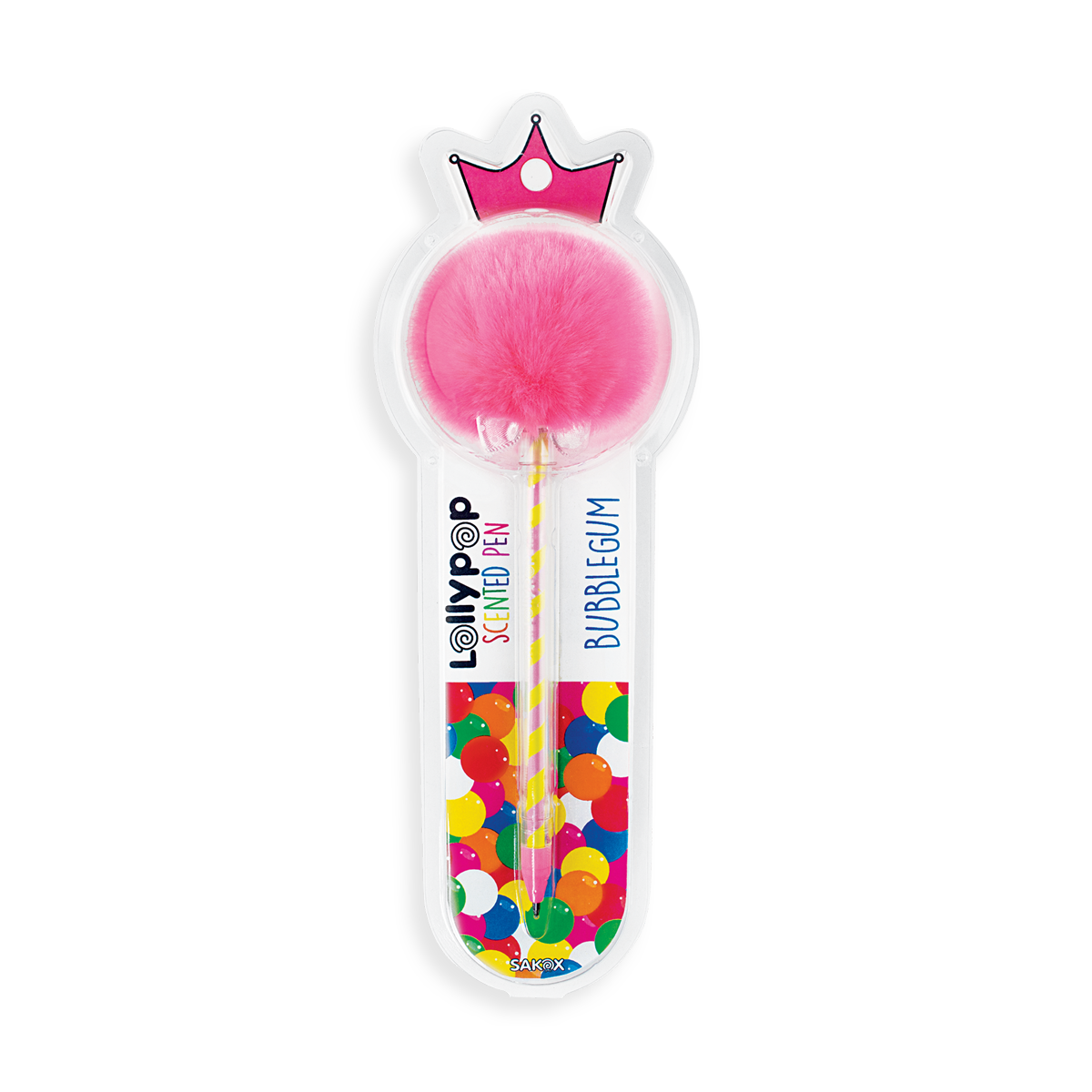 Paper Bear Shop -  Sakox: Scented Lollypop Pen - Bubblegum