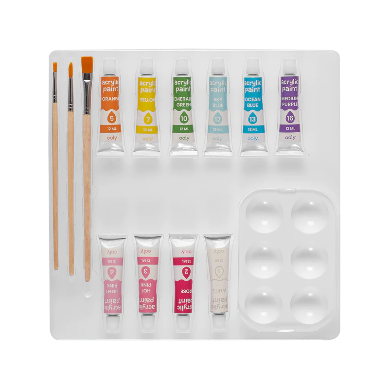 Colorific Canvas Paint by Number Kit - Magical Unicorn