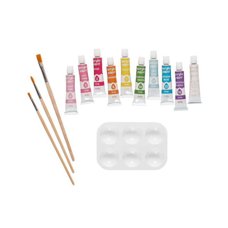 Colorific Canvas Paint by Number Kit - Magical Unicorn