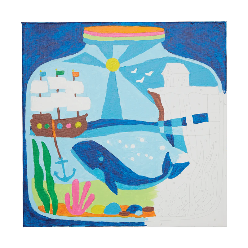 Colorific Canvas Paint By Number - Tiny Treasures