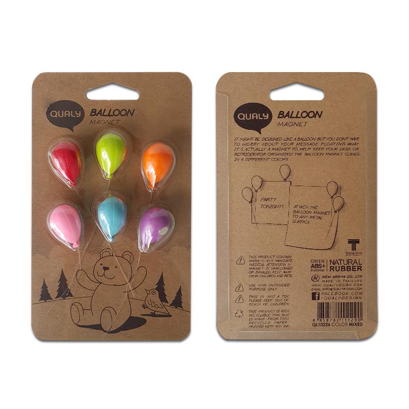 Paper Bear Shop QUALY balloon magnet