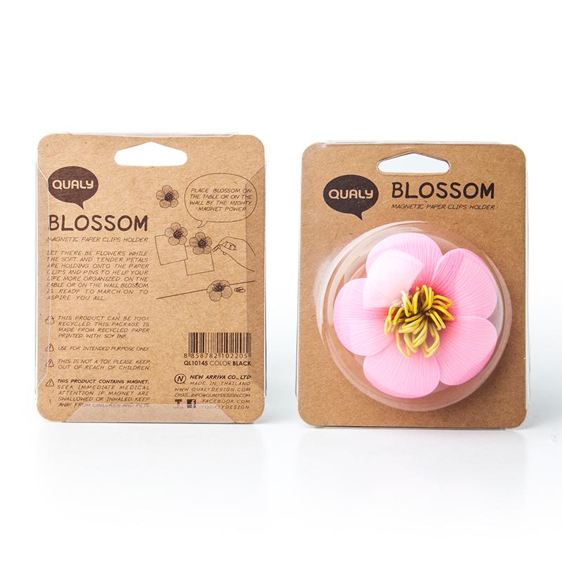 Blossom Magnetic Paper Clips Holder