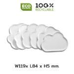 Paper Bear Shop QUALY cloud coaster