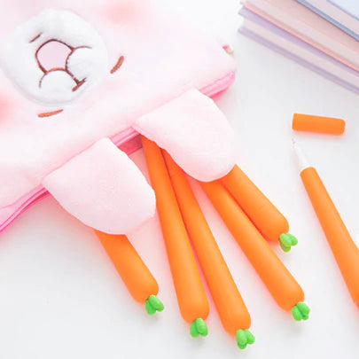 Paper Bear Shop kawaii carrot gel ink pen