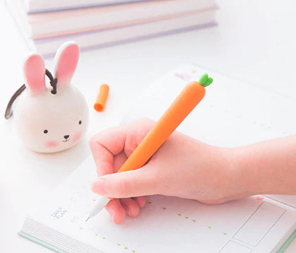 Paper Bear Shop kawaii carrot gel ink pen