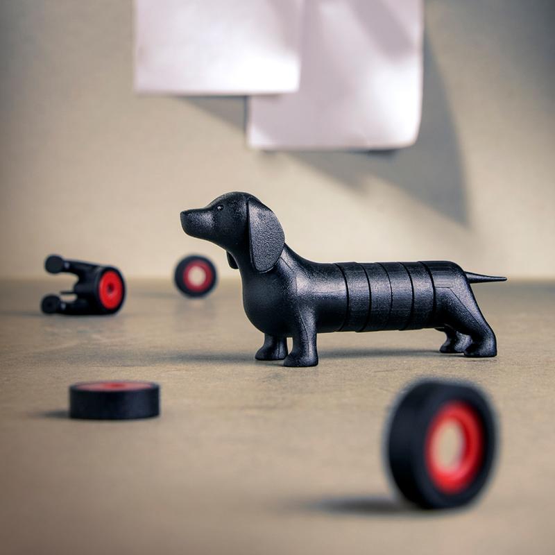 Paper Bear Shop QUALY dachshund magne