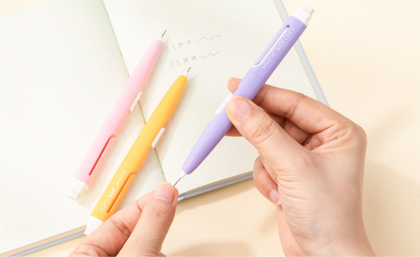 Paper Bear Shop kawaii MVIEW Side Click Mechanical Pencil 
