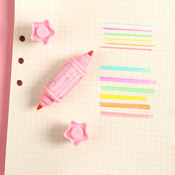 Paper Bear Shop Kawaii Mini Candy Highlighters (