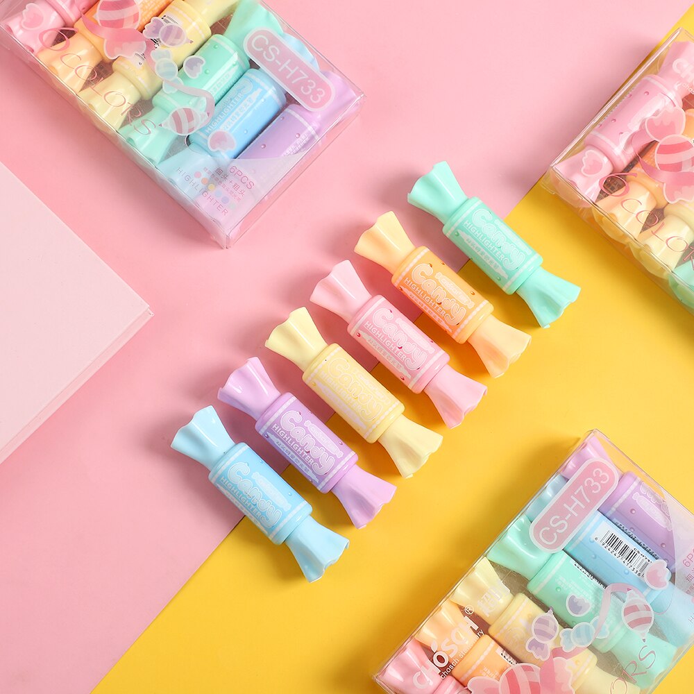 Paper Bear Shop Kawaii Mini Candy Highlighters (