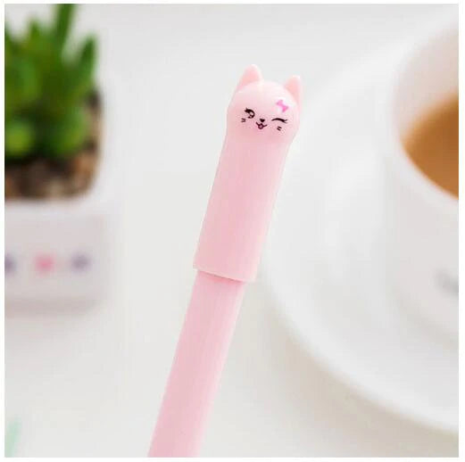 Paper Bear Shop Kawaii Momo Cat Gel Ink Pen