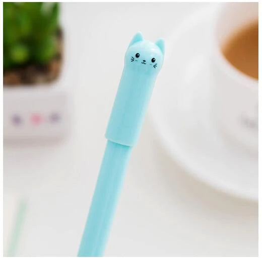 Paper Bear Shop Kawaii Momo Cat Gel Ink Pen