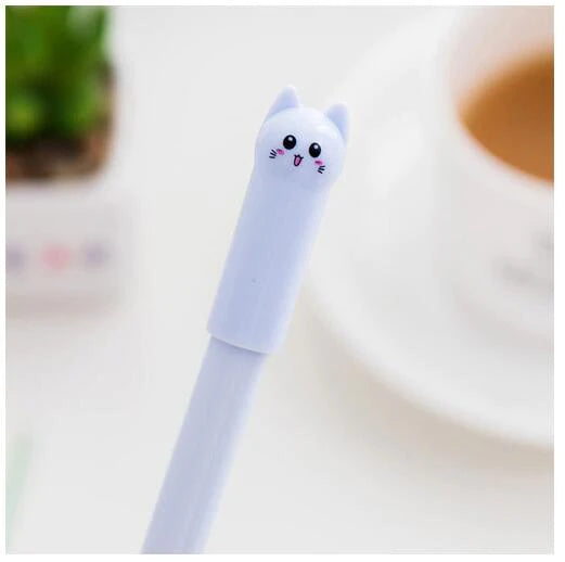 Paper Bear Shop Kawaii Momo Cat Gel Ink Pen