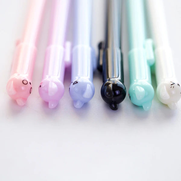 Paper Bear Shop Kawaii Momo Cat Gel Ink Pen