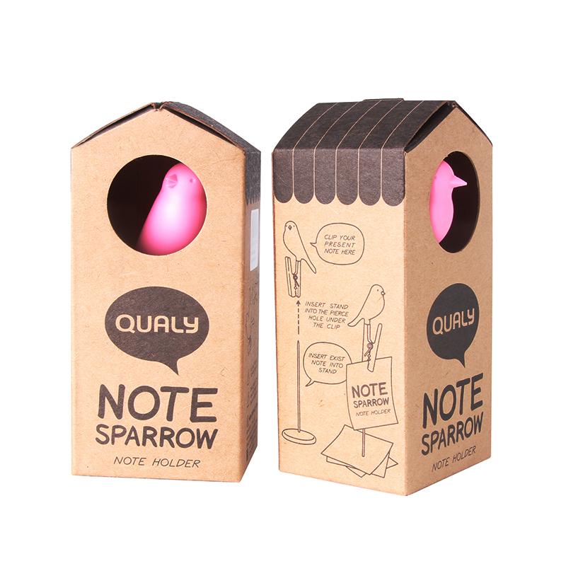 Paper Bear Shop QUALY Note Sparrow