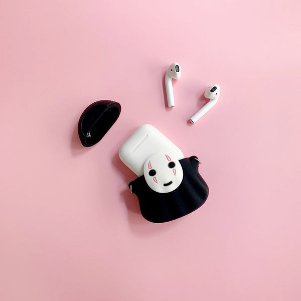 Paper Bear Shop Kawaii Kaonashi airpod case